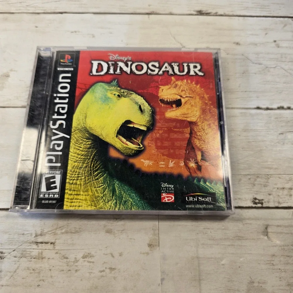 Disney's Dinosaur Sony PlayStation 1 PS1 Game Ubisoft SLUS-01167 NTSC Retro